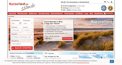 Desktop Screenshot of kurzurlaub.de